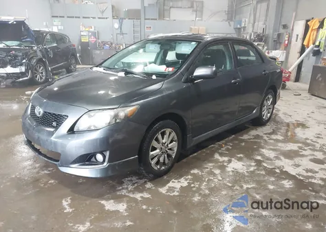 2009 Toyota Corolla Base из США, поврежденный, VIN 1NXBU40EX9Z077122